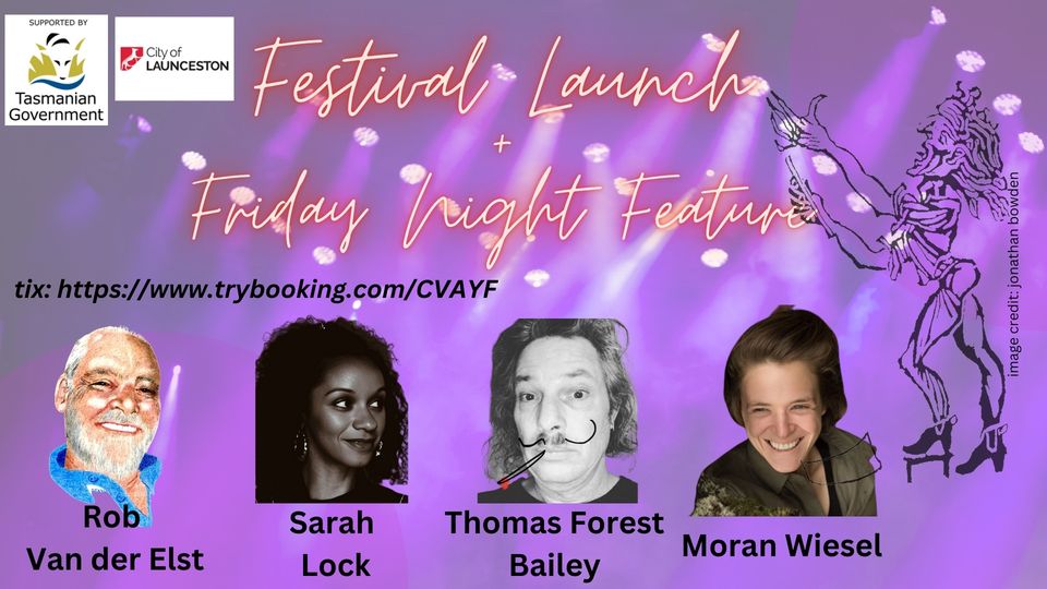 Festival launch guest poets